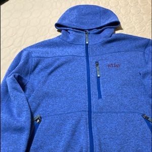 Fleece zip up hoodie